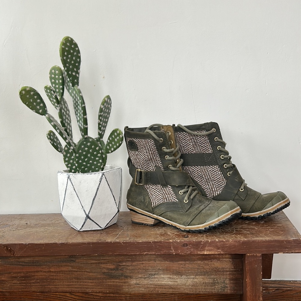 Sorel Slimboot: Nori Green size 39